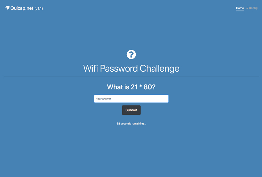 Wifi Password Challenge