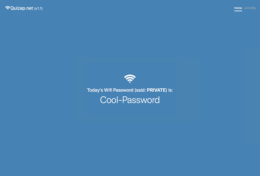 Wifi Password